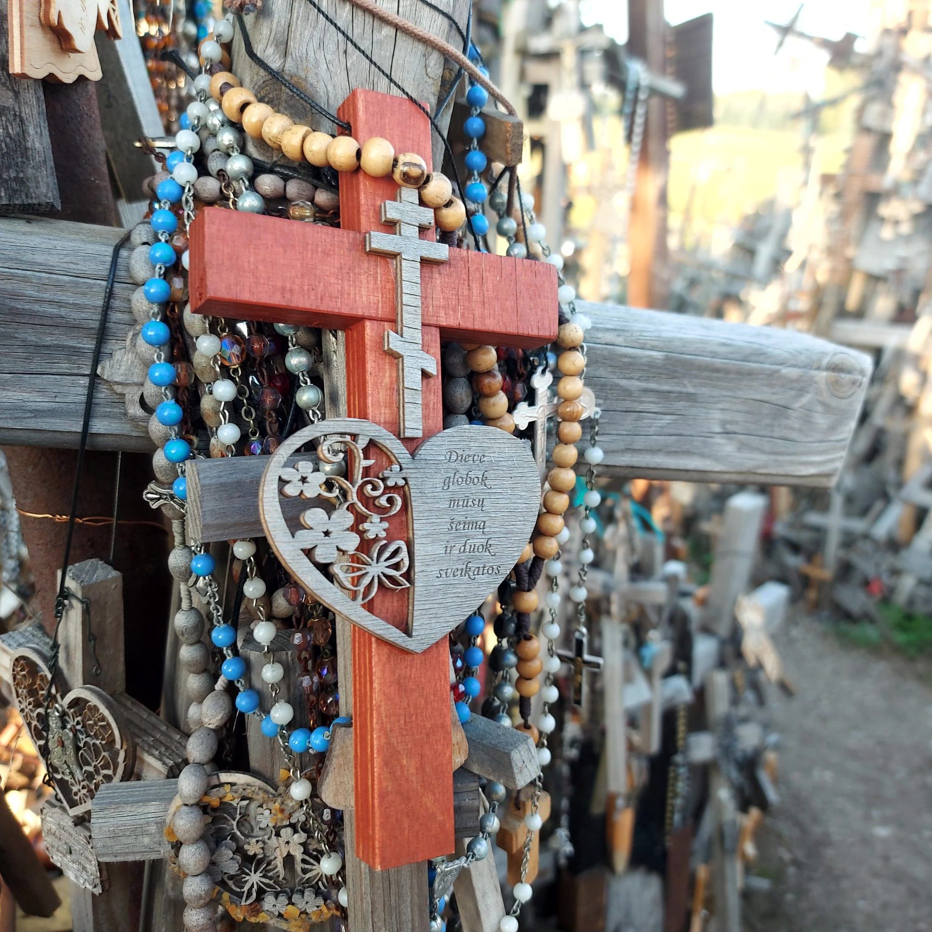 Place your own cross on the Hill of crosses